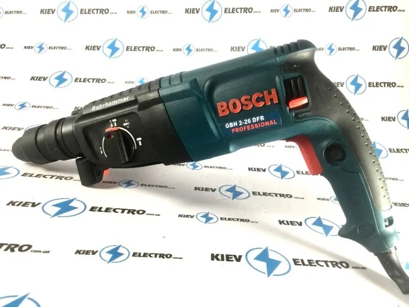 Перфоратор Bosch 2-26 DFR с доп. патроном Набор инструмента — фото 3