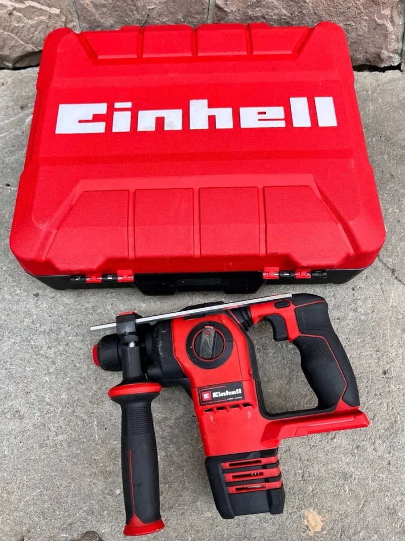 Перфоратор Einhell HEROCCO 18/20, PXC, акум., SDS+, 2.2Дж Solo — фото 3