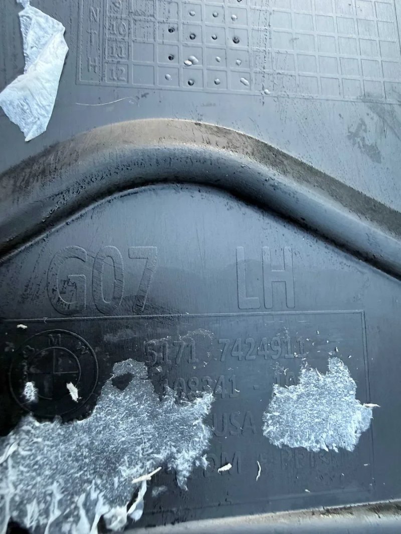 Підкрильник передній лівий BMW X7 G07 підкрилок лівий передній локер БМВ Х7 2018- — фото 5