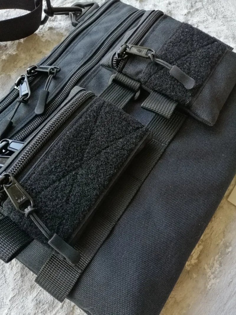 Підсумки-органайзери з велкро для патчів  на систему MOLLE подсумки с полем панелью липучкой патчей с креплением системой молле молли сумку рюкзак рпс — фото 2