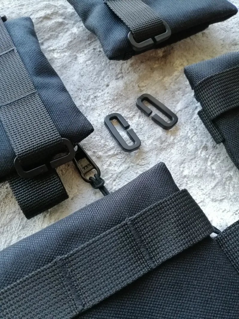 Підсумки-органайзери з велкро для патчів  на систему MOLLE подсумки с полем панелью липучкой патчей с креплением системой молле молли сумку рюкзак рпс — фото 7