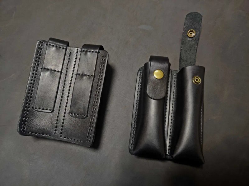 Підсумок на магазин, паучер для Glock, Sig Sauer, Walther, H&K, S&W, ФОРТ, CZ, Beretta, АПС, Colt — фото 8