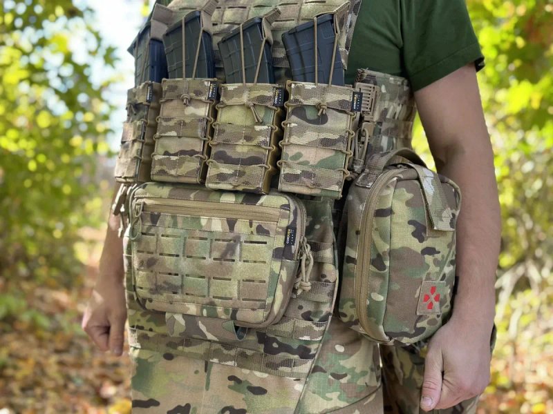 Підсумок під магазини АК-74 мультикам подсумок для магазинів підсумки — фото 3