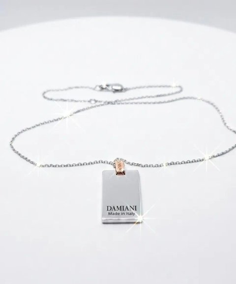 Підвіс Damiani в білому золоті з діамантами