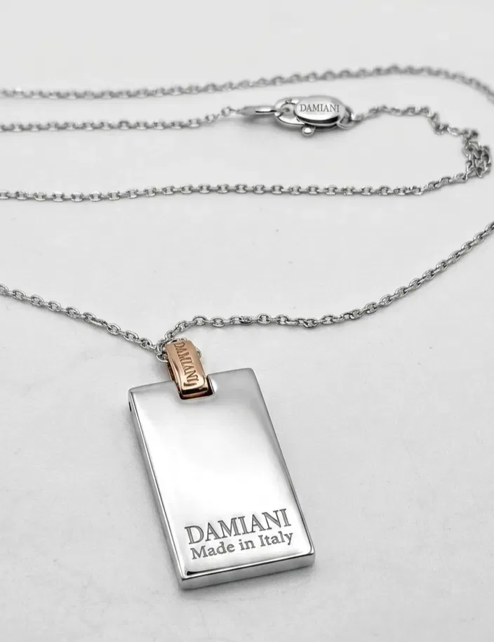 Підвіс Damiani в білому золоті з діамантами — фото 5