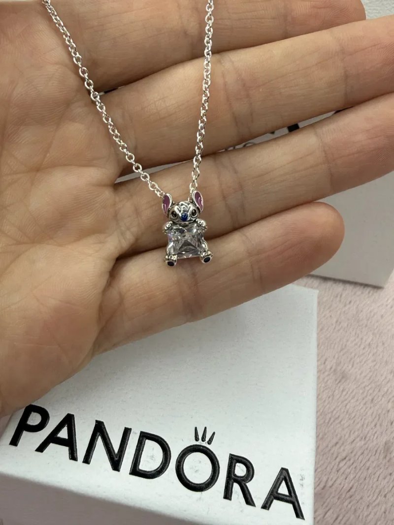 Підвіска Pandora Стіч Намисто Колье Пандора, Бірка Гарантія 30 днів S925 ALE — фото 4