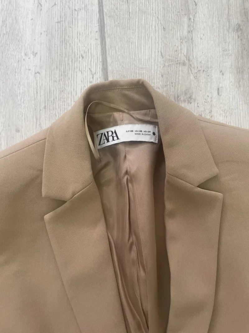 Піджак жакет брюки бежевий Zara — фото 4