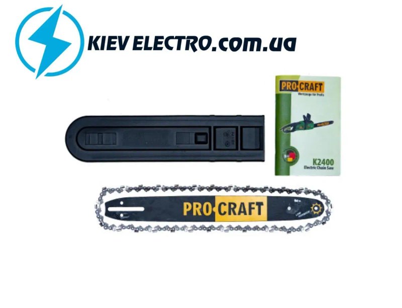 Пила электрическая, электропила ProCraft K2400 (3 года гарантии) — фото 7