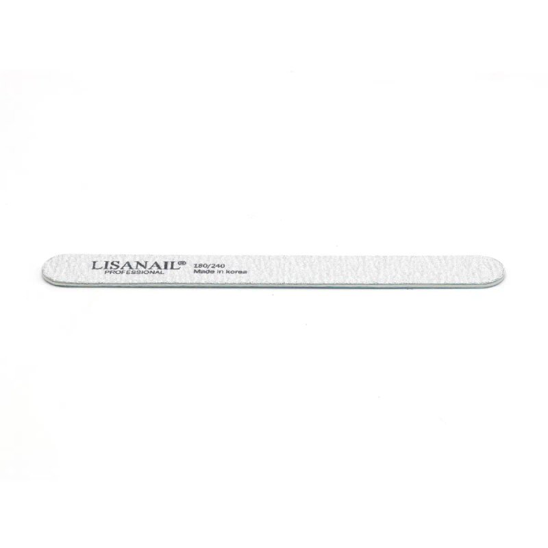 Пилочка для нігтів Lisanail, Made in korea, 18 см, 100/180, 180/240 — фото 2