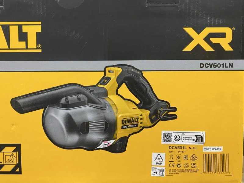 Пилосос акумуляторний DeWALT DCV501LN девальт нові 2026 рік — фото 2