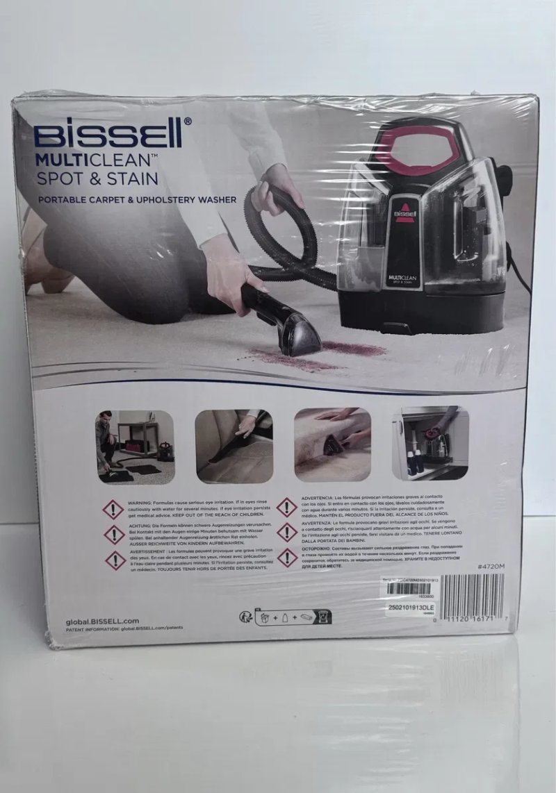 Пилосос безмішковий миючий Bissell MultiClean Spot & Stain 4720M — фото 5