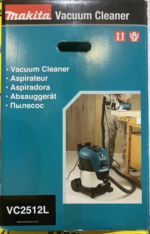 Пилосос Makita VC2512L у картонній коробці макіта новий
