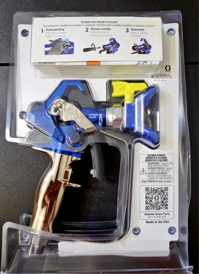 Пистолет для безвоздушек  GRACO Contractor PC + LP 517  FFLP 510 512 — фото 3