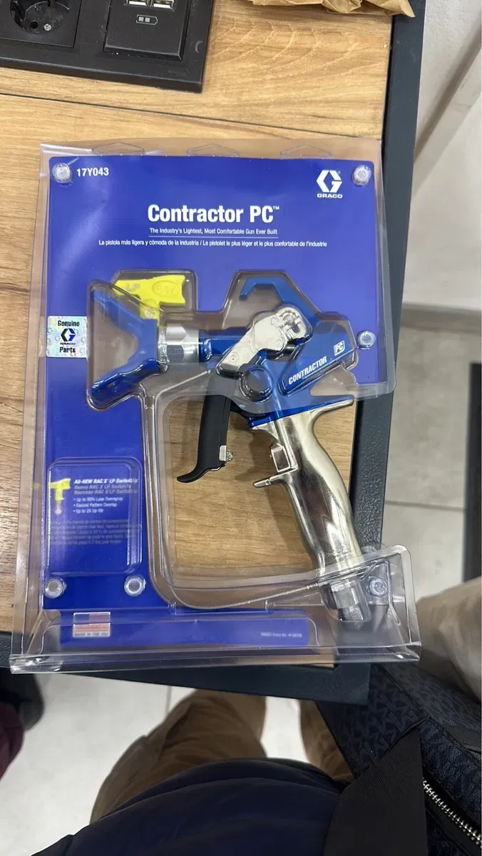 Пистолет для безвоздушек Graco Contractor PC + lp517 — фото 5