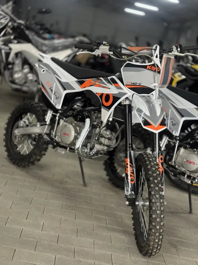 Пітбайк Kayo TT125, TT140 електро стартер, Безкоштовна доставка — фото 2