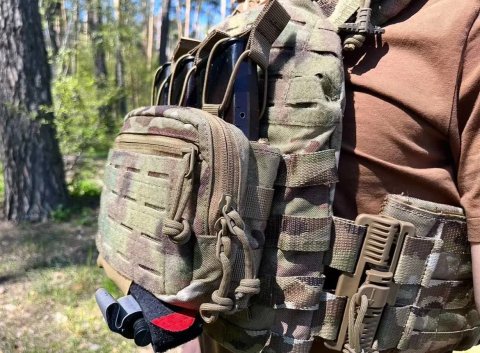 Плакард підсумок під магазини АК/AR на плитоноску Cordura 1000D