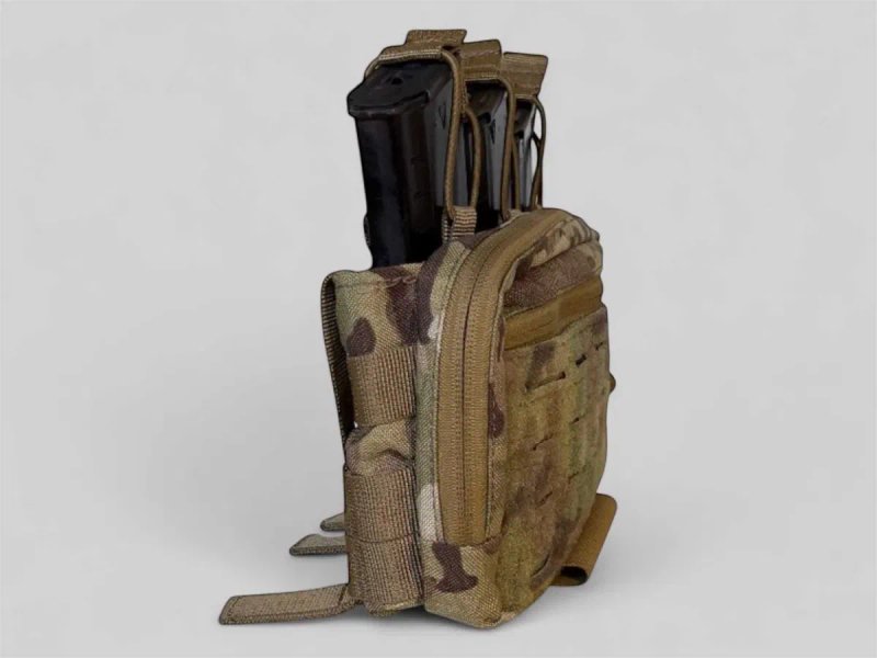 Плакард підсумок під магазини АК/AR на плитоноску Cordura 1000D — фото 6