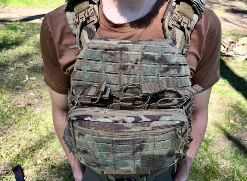 Плакард підсумок під магазини АК/AR на плитоноску Cordura 1000D — фото 7