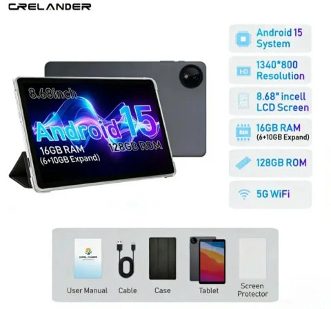 Планшет . 8.68 дюймів , аналог Xiaomi Redmi Pad