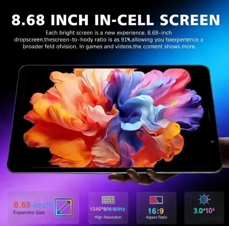 Планшет . 8.68 дюймів , аналог  Xiaomi Redmi Pad — фото 4