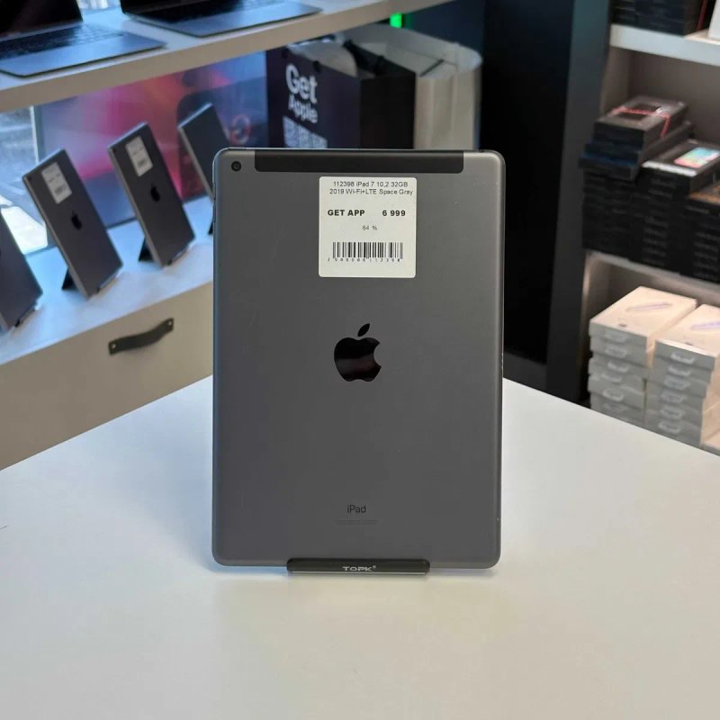 Планшет iPad 7 10.2” 32GB Wi-Fi + LTE • ГАРАНТІЯ • СТАН 9.6/10 112398 — фото 2