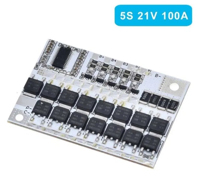 Плата защиты BMS 1S/2S/3S/4S/5S/6S/7S 18650 TP4056 индикатор — фото 5
