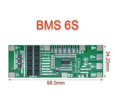 Плата защиты BMS 1S/2S/3S/4S/5S/6S/7S 18650 TP4056 индикатор — фото 6