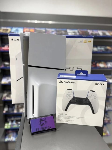 PlayStation 5 Slim Blu-Ray 1TB з дисководом пс5 ps5 гарантія від магазину!