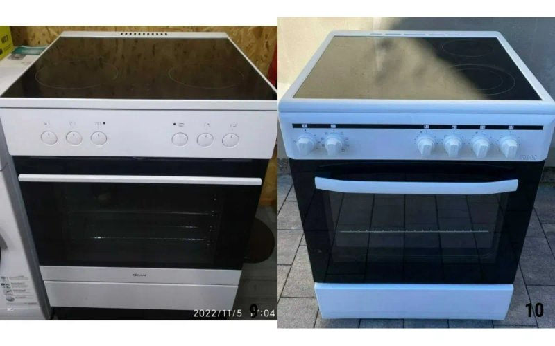 Плита Електрична PRIVILEG SM2312 50см Нержавійка емаль Бу Склокераміка — фото 6