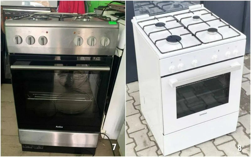 ПЛИТА Газова AMICA CV8924 50 60см Конвекція ГРИЛЬ Таймер Б\у Німеччина — фото 5