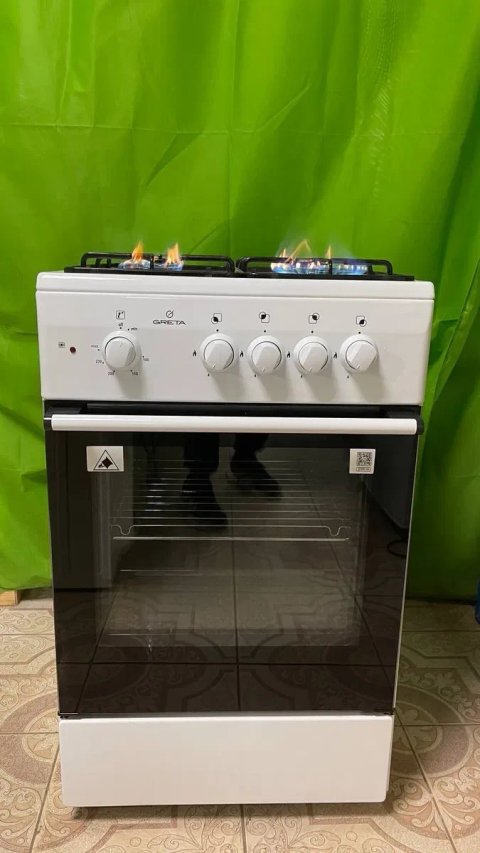Плита газова б/в Great 50/60 газ контроль, духовка електрична з грилем.