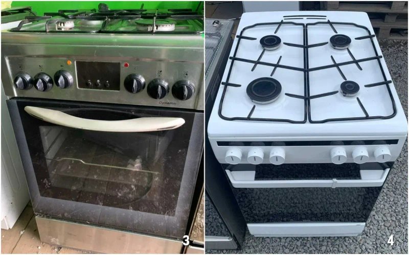 ПЛИТА Газова BEKO 50 60см Гриль Конвекція Газконтроль ЄВРОПА — фото 3