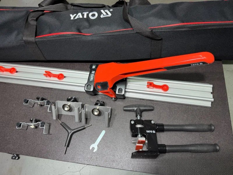 Плиткорез Система для реза крупного формата плитки YATO YT-36981 До 320 см — фото 4