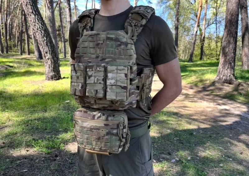 Плитоноска мультикам + 3 підсумки АК + напашник + ‼️Аптечка в Подарунок‼️ Cordura 1000D — фото 4