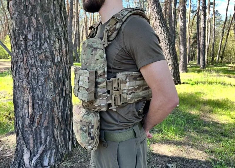 Плитоноска мультикам + 3 підсумки АК + напашник + ‼️Аптечка в Подарунок‼️ Cordura 1000D — фото 5