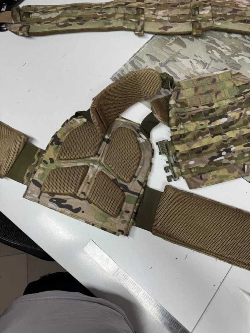 Плитоноска мультикам піксель зсу камербанд балістика камуфляж multicam хижак олива койот — фото 2