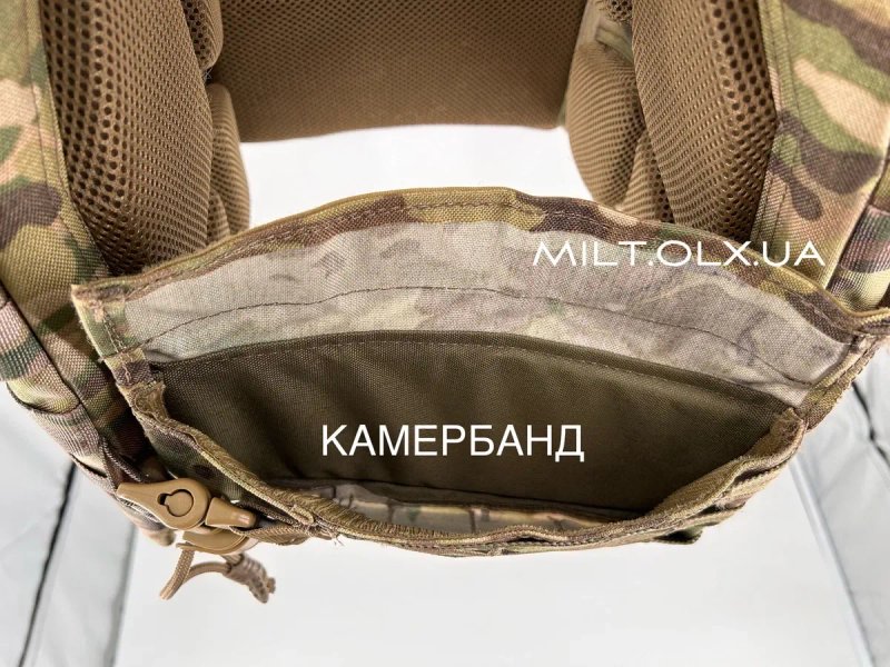 Плитоноска мультикам піксель зсу камербанд балістика камуфляж multicam хижак олива койот — фото 3