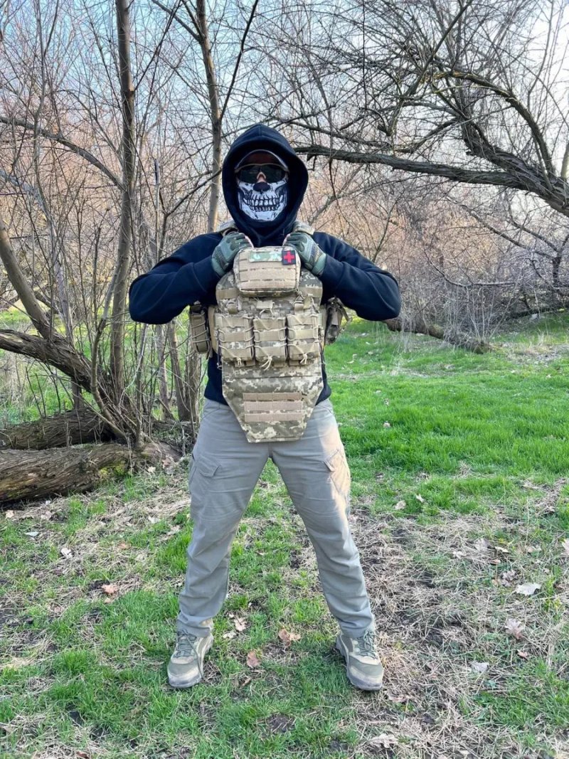 Плитоноска оригинал ATTACK пиксель, мультикам / плитоноска з підсумками піксель, мультикам — фото 3