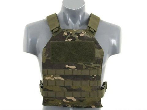 Плитоноска Plate Carrier MOLLE + 2 м’які плити Тактична плитоноска різні кольори + 2 м’які муляжі плит