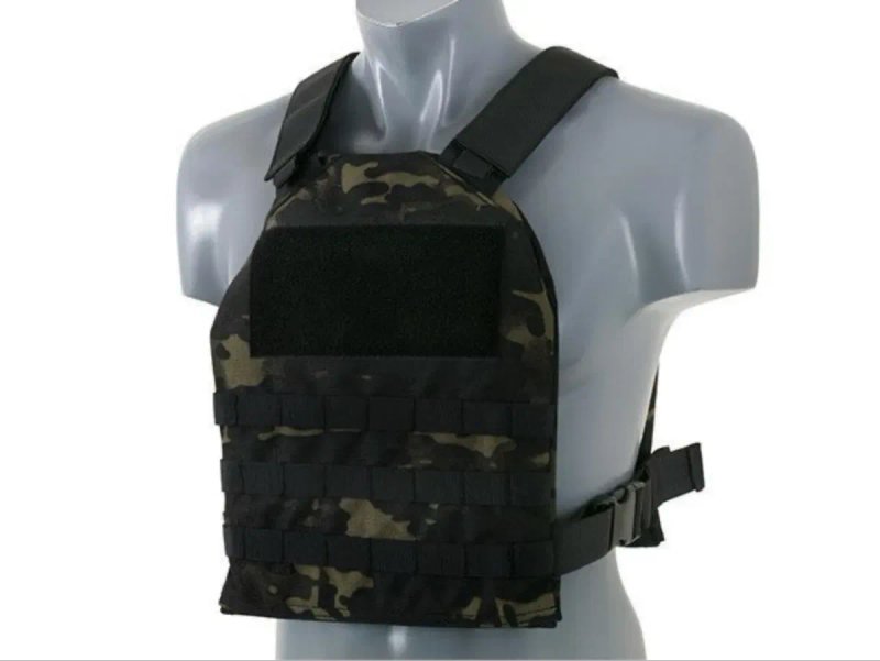 Плитоноска Plate Carrier MOLLE + 2 м’які плити Тактична плитоноска різні кольори + 2 м’які муляжі плит — фото 8