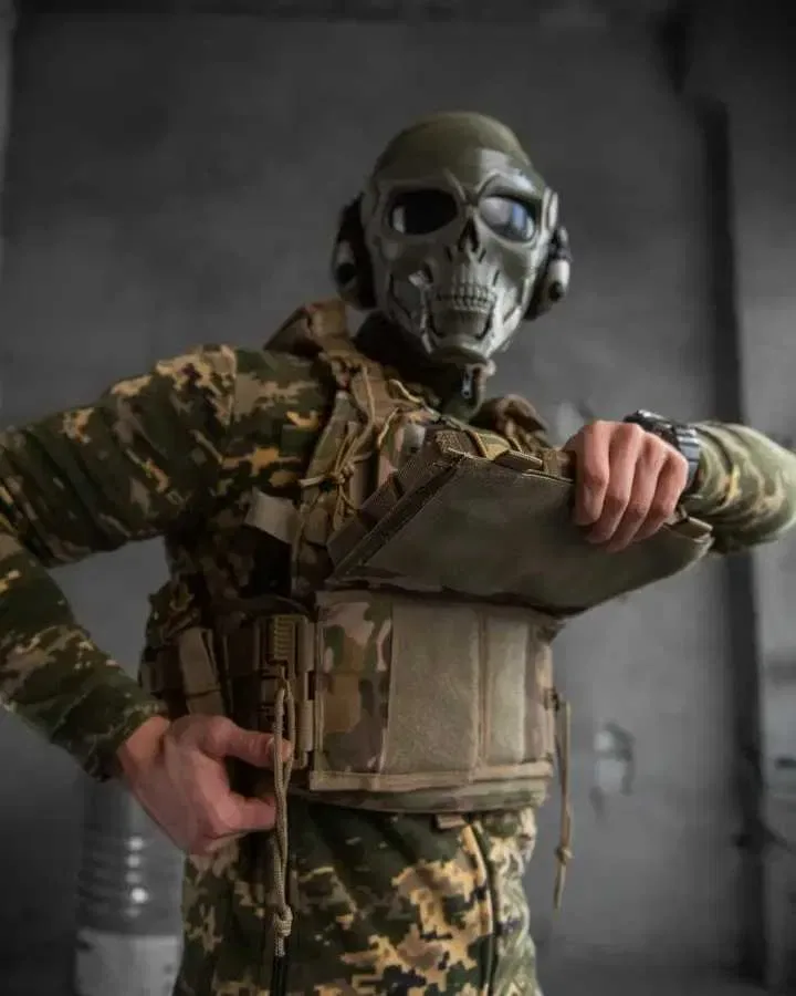 Плитоноска Single Sword Мультикам Cordura Піксель опт дроп — фото 5