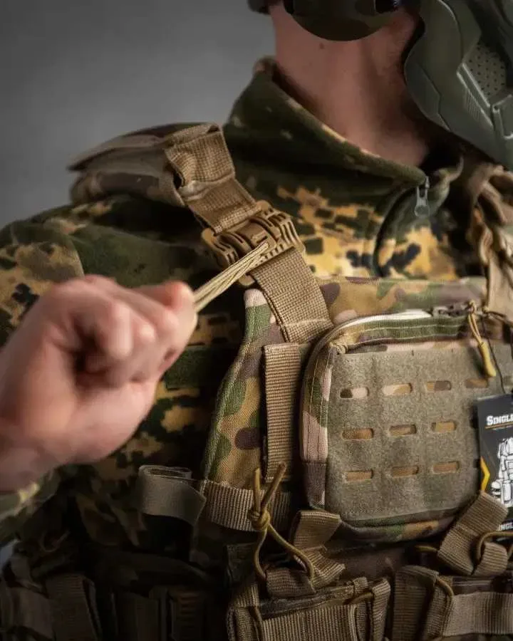 Плитоноска Single Sword Мультикам Cordura Піксель опт дроп — фото 6