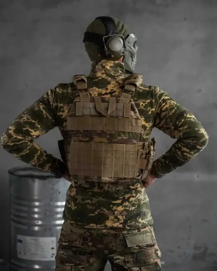 Плитоноска Single Sword Мультикам Cordura Піксель опт дроп — фото 7