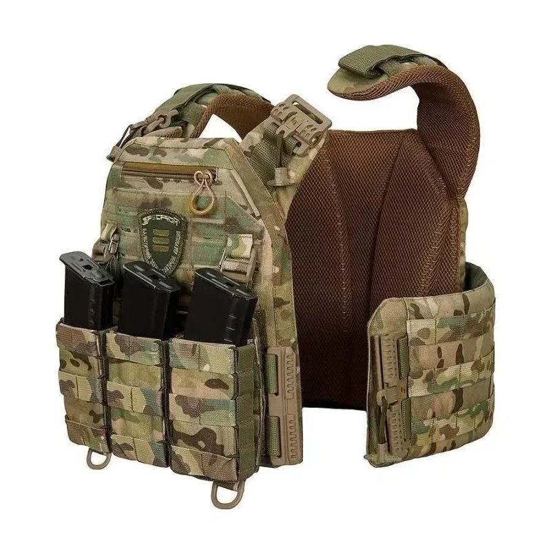 Плитоноска Warmor Gen.3 Pro Max + 7 підсумків Cordura 1000 плитоноска Швидке скидання плитоноска з підсумками — фото 3