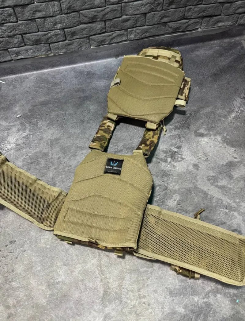 Плитоноска з боковими карманами під бал пакети, мультикам Single Sword, плитоноска мультикам — фото 3
