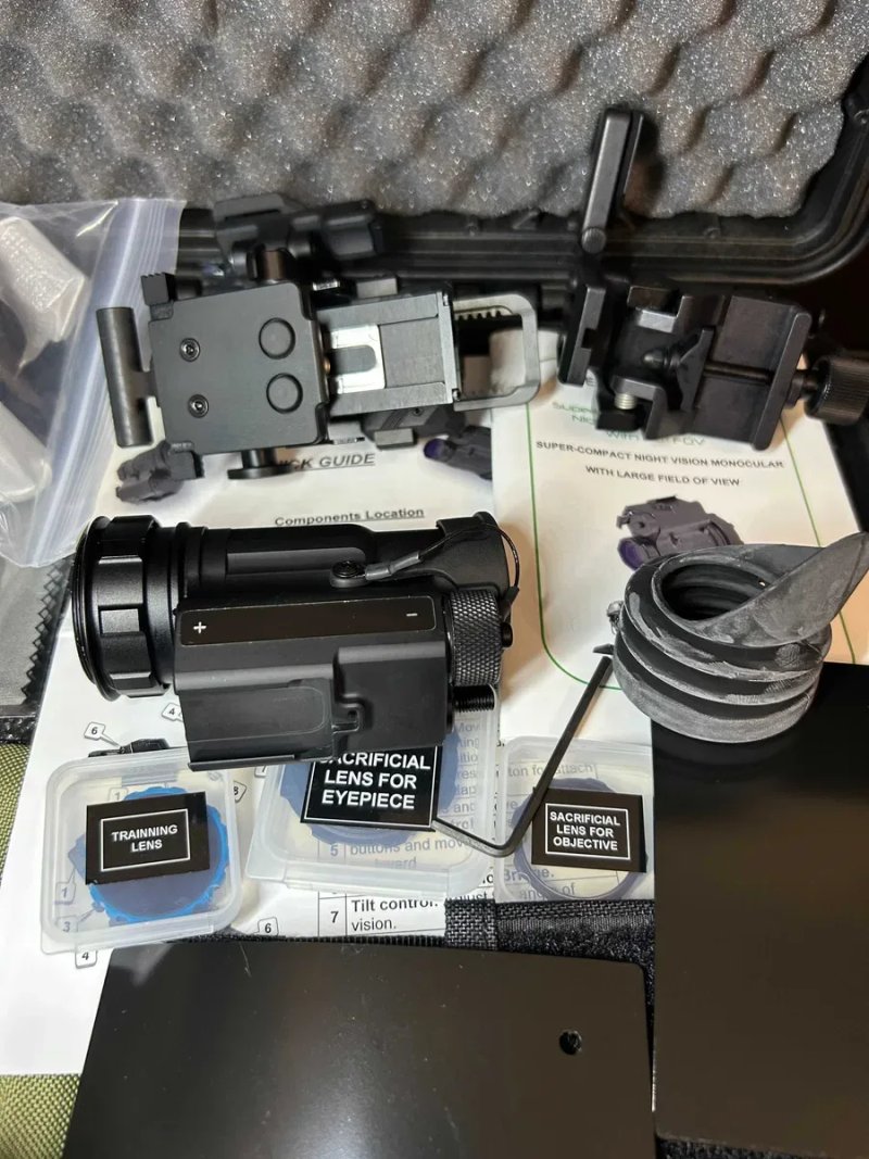 ПНБ NVLS Minimus Mono 50 / PVS-14 / Photonis 4G / 50° FOV / Autogated / Premium Gen2+ — фото 3