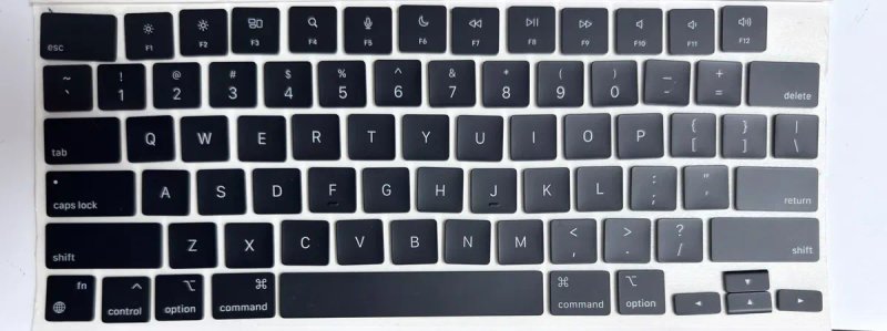По штучно Оригінальні Клавіші для Apple MacBook Air та Pro, A1707-A3436/2018-2026 Кейкапи, Keycaps — фото 2
