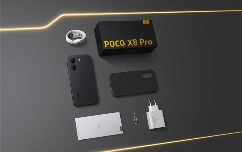 POCO X8 PRO, 8/256Gb, Black, зарядка 100W в комплекте, IP68/IP69K — фото 8