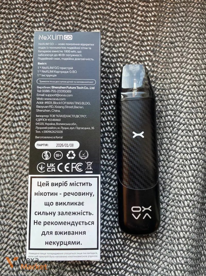Pod-система OXVA NeXLIM GO 1800 мА·год — фото 4