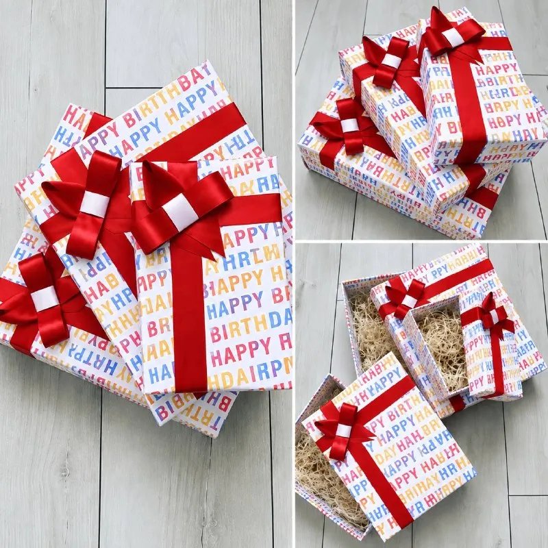 Подарункові коробки Happy birthday — фото 3